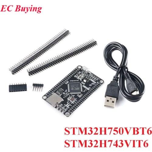 STM32H750VBT6 STM32H743VIT6 STM32 System Board STM32H7 Development Board Core TFT for OV2640 OV5640 Series Camera Module