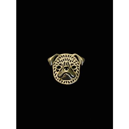 New Trendy Brussels Griffon brooch plate silver fashion jewelry