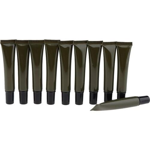 MagiDeal 20ml Empty Plastic Eye Gel Tubes Cosmetic Containers Bottle