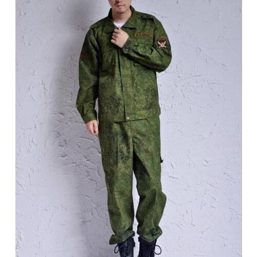 Russian digital camouflage Military uniform Tactical Army uniform Men