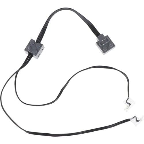 New Technic Power Function 8870 LED Light Link Line Cable For Lego Train Vehicle