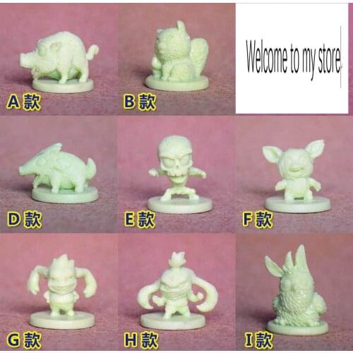Super mini pvc figure Ar-cca pets 8pcs/set