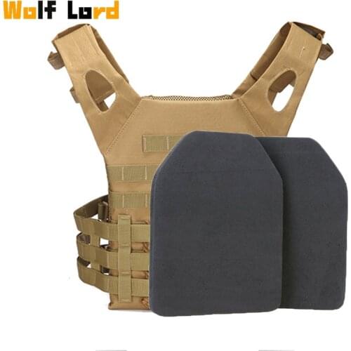 Tactical Vest EVA Pad Airsoft Paintball Protective Equipment Military SAPI Shock Plate Dummy Foam Hunting Vest Body Armor Plates