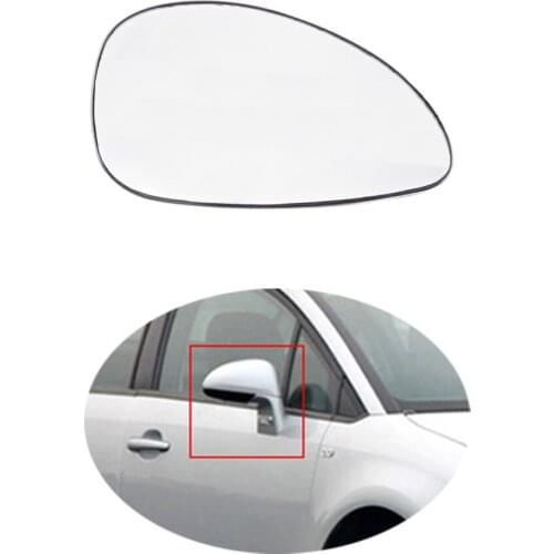 For Citroen C4 C-Quatre C-Triomphe 09-11 With heating or not Rearview Mirror Glass Rear view Reversing Mirror white Lens