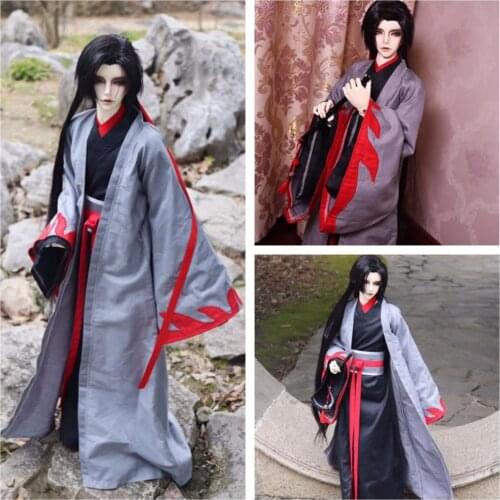 1/4 1/3 Scale BJD Clothes Accessories Ancient Costume Hanfu Samurai Suit For BJD/SD MSD SSDF ID72 Tall 80cm Strong Uncle A0781