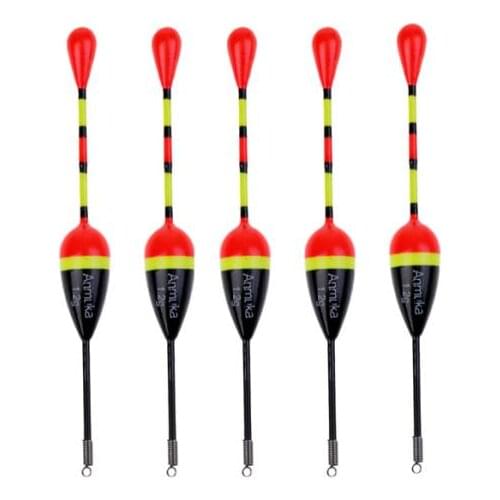 5Pcs 1.2g Fishing Paulownia Wood Floats Bobbers Carp Coarse Fishing Tackle