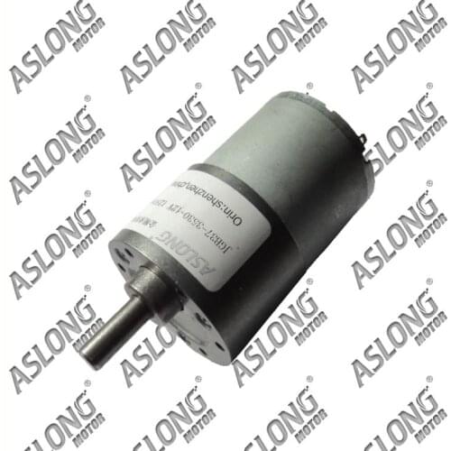 Aslong JGB37-3530 DC gear motor motor micro-motor 6V 12V 24V