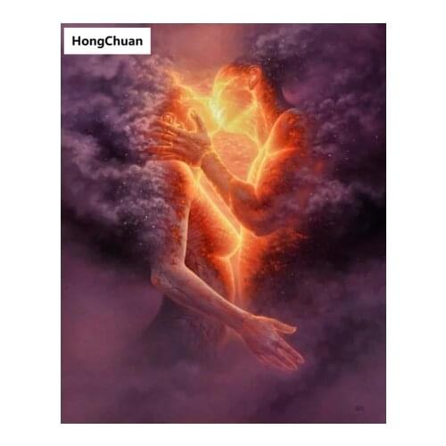 Fast delivery couple lover mural 5D DIY round/square diamond painting embroiderymosaic cross stitch homedecoration new year gift