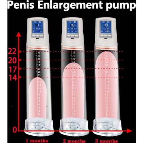 Electric Penis Pump Sex Toys for Men Male Masturbator Penis Extender Penile Vacuum Pump extender Penis Enlargement Enhancer