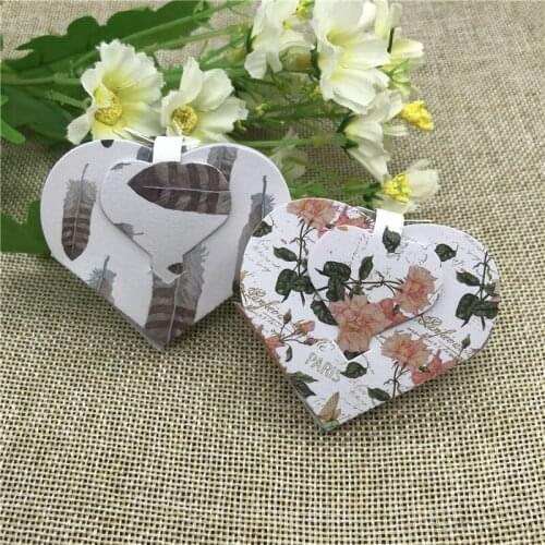 Heart envelope box Metal Cutting Dies Stencils For Card Making Decorative Embossing Suit Paper Cards Stamp DIY