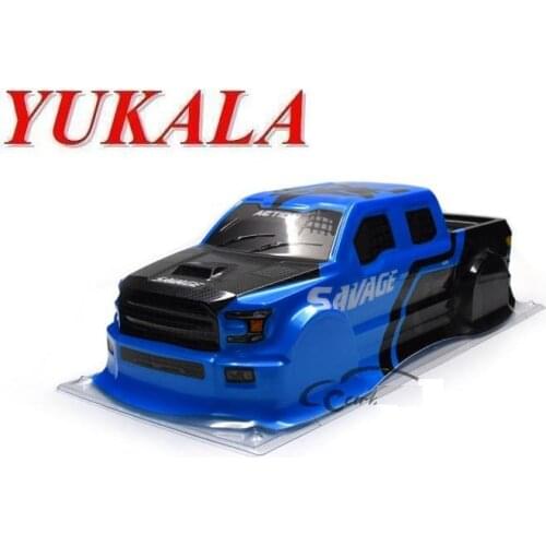 2018 newest PVC RC Truck shell body for 1/18 RC truck size 223*98*55mm wheel base 145mm