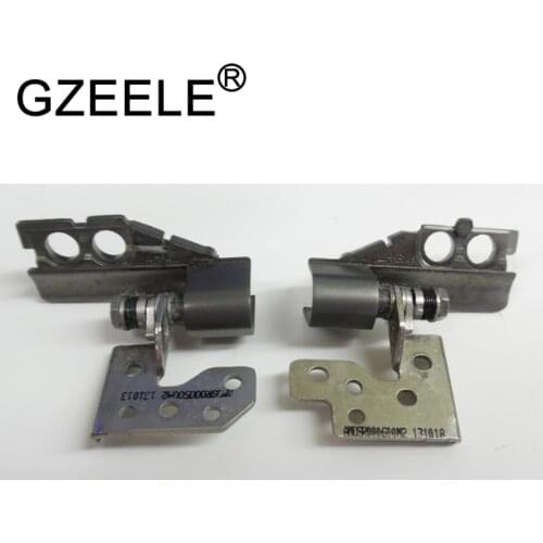 GZEELE Laptop LCD Hinge For Lenovo for Thinkpad T440 T450 Hinges kit left&Right fit Non-touch 04X5453 04X5454