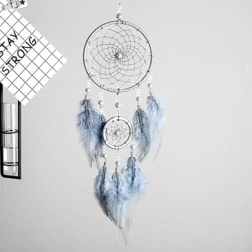 New Night market stall light luxury dream catcher silver gray art Chinese Valentines Day gift for girlfriends and friends XR122