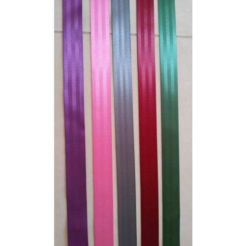 5 of 2meter 48mm wide SEAT BELT STRAP WEBBING 5 Colors Break Strength 2500KG