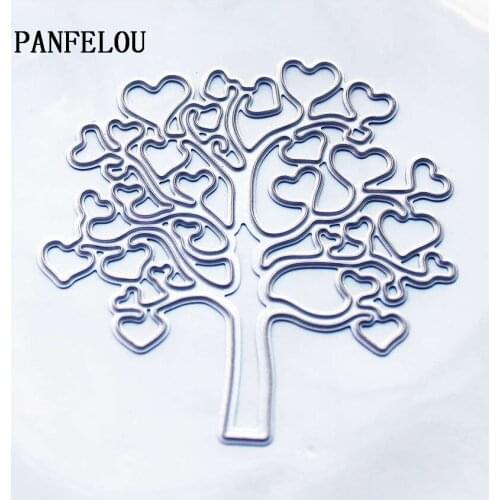 PANFELOU Metal craft Love the fruit trees paper die cutting dies for Scrapbooking/DIY Easter wedding Halloween cards