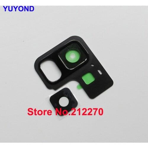 YUYOND Rear Camera Glass Lens Cover For Samsung Galaxy A8 2018 A530 A8 Plus 2018 A730 With Frame Holder 100set Wholesale