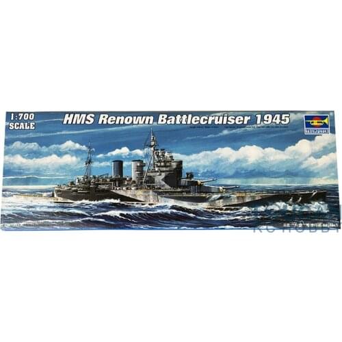Trumpeter 05765 1/700 Britain HMS Renown 1945 Battlecruiser Model Kit Warship TH05637-SMT6