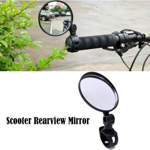 Scooter Rearview Mirror for Xiaomi Mijia M365 Ninebot ES1 ES2 Scooter Qicycle EF1 Bike Back Mirror Cycle Strap Reflex Rear View