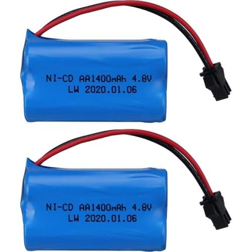 NI-CD AA 1400mah 4.8V Battery For Rc toys Cars Tanks Robots Boats Guns NICD 3.8 v 1400 mah batteries Electric toy battery parts