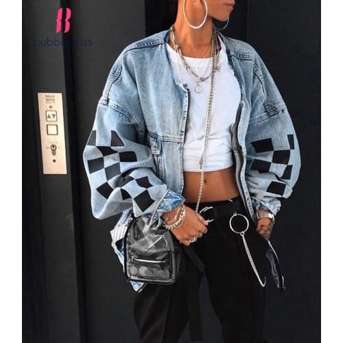 BubbleKiss Women's Blue Jackets