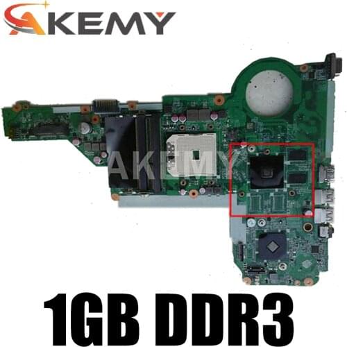 720692-501 Mainboard for HP PAVILION 15-E 17-E Laptop motherboard DA0R75MB6C1 DA0R75MB6C0 A76M 1GB DDR3 100% Full test work