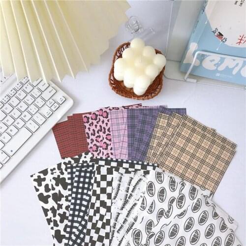 MINKYS New Arrival Cute 25 Sheets Milk Series Journals Memo Pads Paper DIY Decorative Backing Paper Paperlaria School Stationery