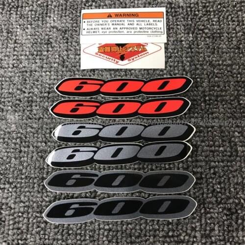 Motorcycle Stickers Decals for Suzuki GSXR 600 Label Stickers GSXR 600 750 1000 Sticker