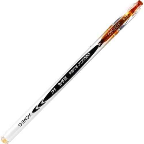 DL-S47 neutral pen /0.38mm financial very fine pen/black financial syringe