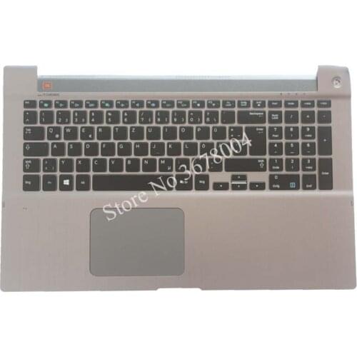 NEW German For Samsung 700Z7A 700Z7B 700Z7C NP700Z7A NP700Z7B NP700Z7C Backlit keyboard GR laptop keyboard with C shell