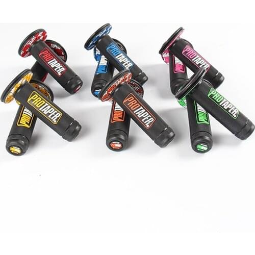 Handle Grips Pro taper Motorcycle High Quality Protaper Dirt Pit Bike Motocross 7/8" Handlebar Rubber Gel Hand Grips Brake Hands