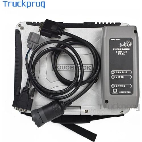 TruckProg Agricultural Construction Excavator Diagnostic Scanner with T420 Laptop for JCB servicemaster Electronic Service tool