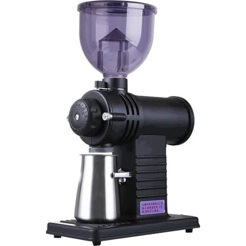 TT Commercial Electric Small Fuji Coffee Grinder Single Product Hand Punch Ghost Tooth Grinding Plate Lock and Load Spray Coffee