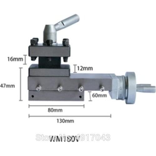 WM180V Square Tool Holder High quality Metal Lathe Tool Holder Assembly Machine Small Carriage Knife Holder 90mm Stroke Hot Sale
