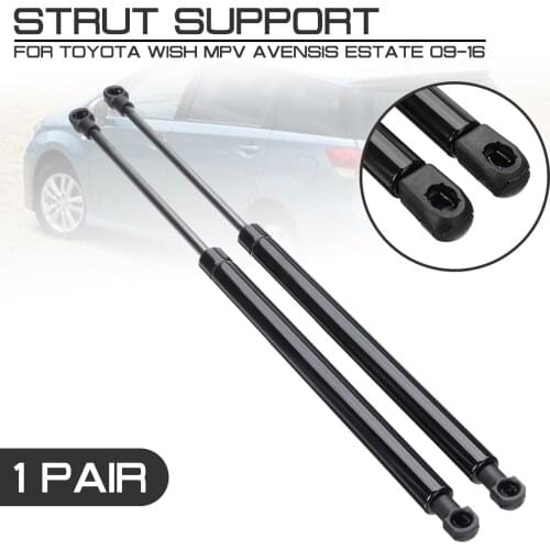 Rear Trunk Tailgate Gas Spring Shock Lift Struts Support Rod Arm Bars Bracket For TOYOTA For WISH MPV AVENSIS Estate 2009-2016
