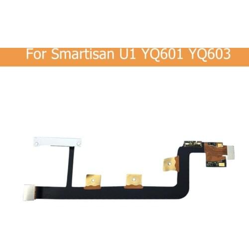 100% Genuine Volume Flex Cable For Smartisan U1 YQ601 5.5" Mainboard Flex Cable For Smartisan U1 YQ603 Switch On Off Flex Cable