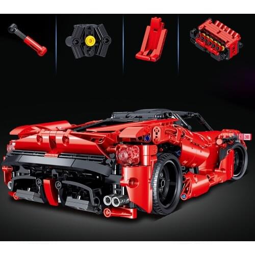 1580pcs City Speed Racer Super Racing Sports Vehicle Building Blocks Car Bricks Children DIY Toys Kids Birthday Gifts