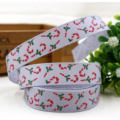 1591023 , 15 New arrival Christmas Series Printing ribbon, unique selling new models, Christmas tree decorations gift wrap