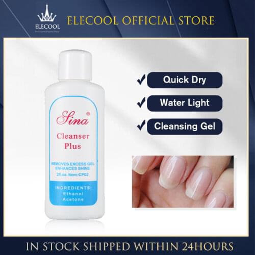 1x UV Builder Gel Polish Nail Manicure Nail Art Tips 15ml Nail Cleanser Plus Cleaner Remover Nail Art Tip Acrylic maquillaje