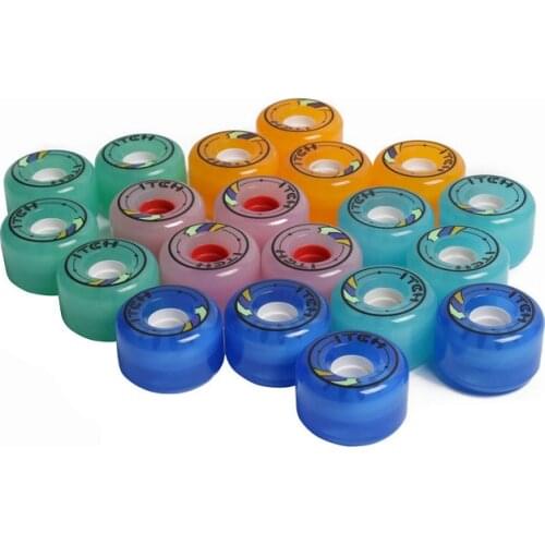 4pcs Skateboard Wheel Skateboard Wheel Roller Skate Wheel Dragon Wheel 60mmx40mm Dropshipping Anti Skid High Elastic Skateboard