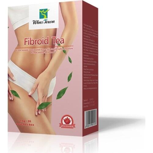 40 pcs/2 Packs Natural Herbal Female Fibroid Tea Clean Female Womb Toxin and Waste Shrinking Fibroids Health Care Drink Teabags