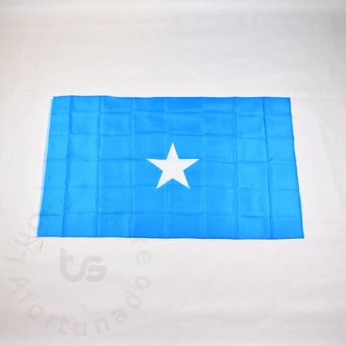 Somalia 90*150cm flag Banner Hanging Somalia National flag for meet,Parade,party.Hanging,decoration