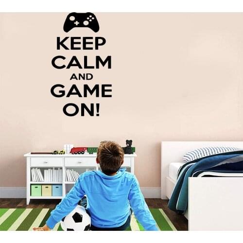 Free shipping Game Home Decor Modern Acrylic Decoration For Living Room Kids Room Vinyl Decals