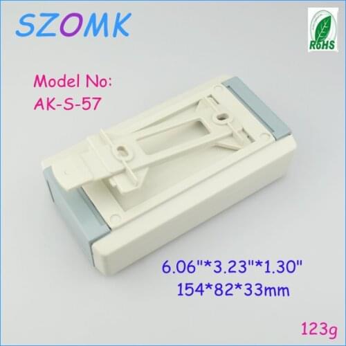 Diy enclosure plastic electronics project box (5 pcs) 154*82*33mm junction box enclosure desktop pcb enclosure small plastic box