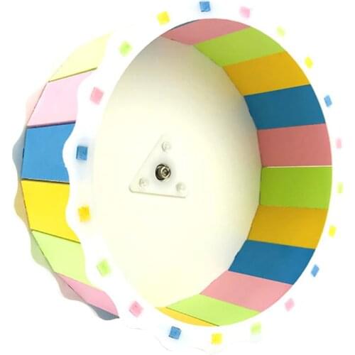 Dorakitten 1pc Hamster Wheel Toy Plastic Small Hamster Exercise Wheel Hamster Running Wheel Pet Supplies Pet Accessories