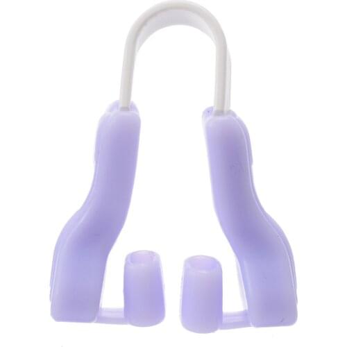 Purple Nose Shaping Shaper Up Beauty Clip Lifting Nose Straightening Shaper Face Lift Nose Up Clip Facial Corrector