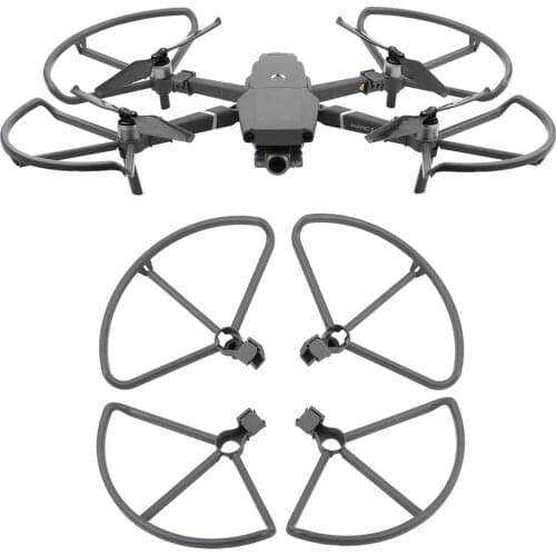 2 Pairs Propeller Protective Guard Quick Release Propeller Anti-collision Rings For DJI Mavic 2 Pro /Zoom Drone