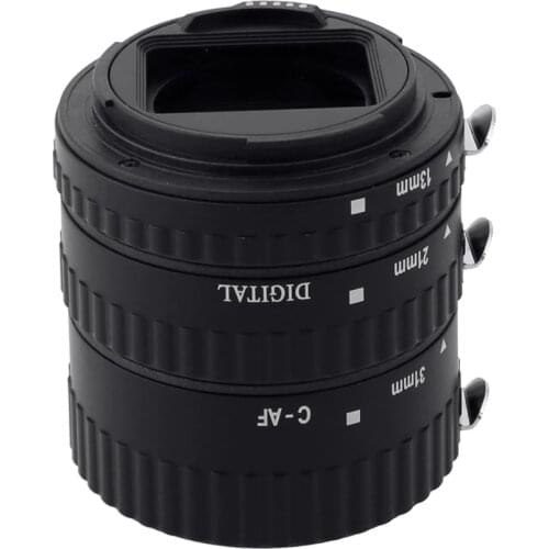 Meike C-AF1-B Auto Focus Macro Extension Tube Ring Plastic for Canon EOS 60D 7D 6D 50D II 450D 600D 1100D T4i T3i