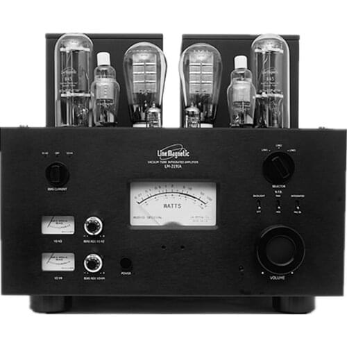 Line Magnetic LM-219IA Plus Tube Amplifier Integrated Power Amplifier 300B push 845 Class A Tube power amplifier 24W+24W