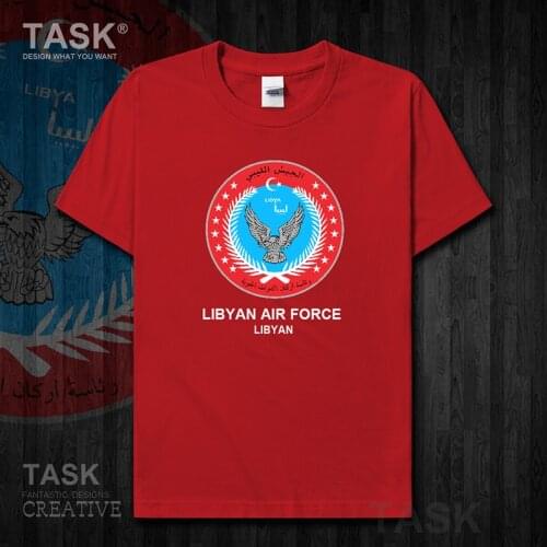 Air Force Libya LBY Libyan Arabic Islam Short sleeve clothes t shirt new Tops country summer Fashion Army Tactical Military 01
