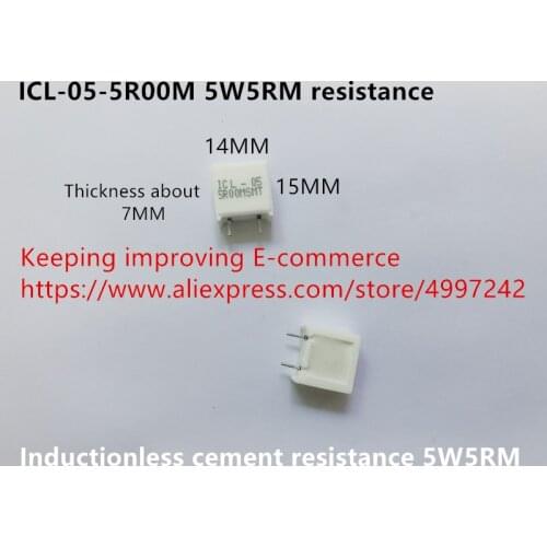 Original new 100% ICL-05-5R00M inductionless cement resistance 5W5RM (Inductor)